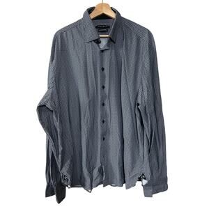 Hammer Made Italian Fabric Button Down Men's 2XL Polyamide